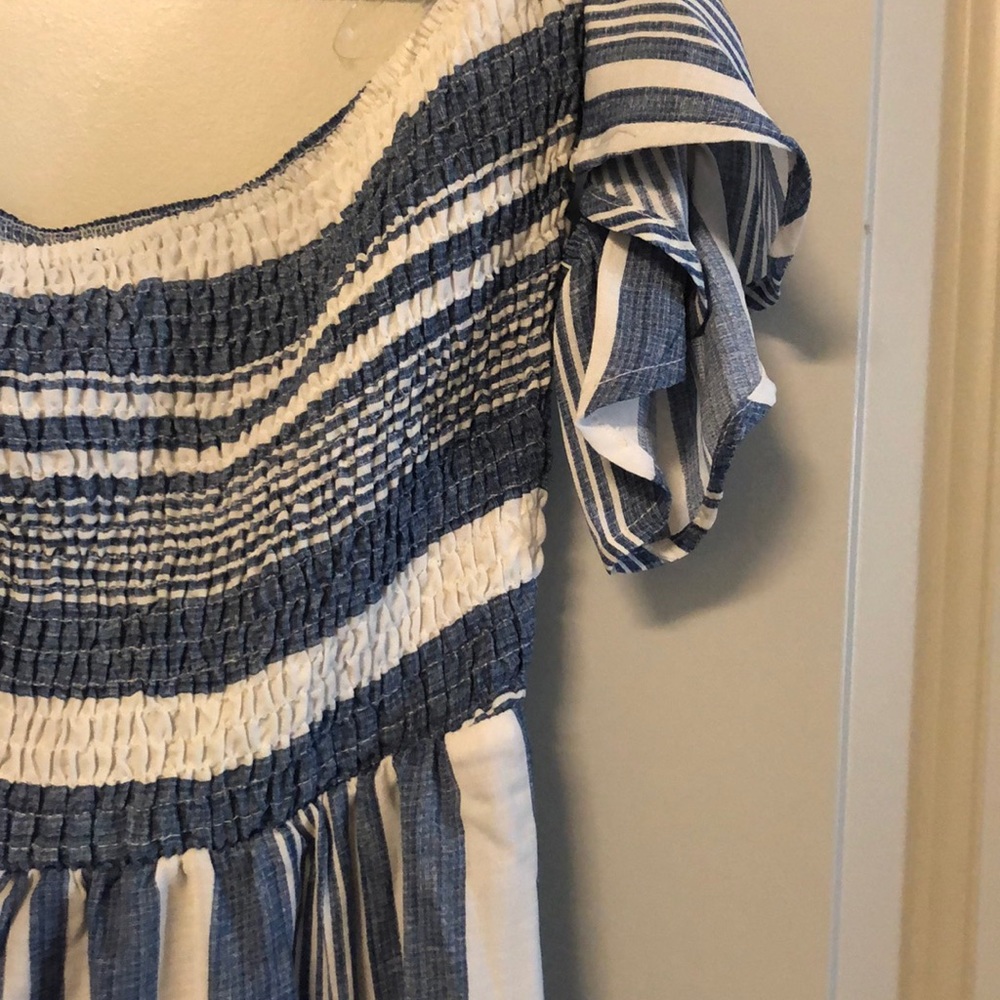 Striped Romper - Picture 2 of 3